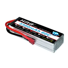 HRB Lipo 4S 14.8V Battery 3300mah 60C MAX 120C RC Bateria Drone AKKU For Slash VXL Slash RC Model Airplane Quadcopter Boat UAV