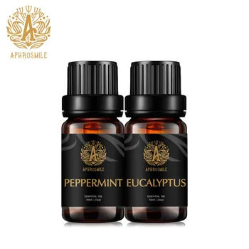 

Pure Natural Organic Essential Oil Peppermint Eucalyptus Water-soluble Aromath Oil Promote Boosting Mental and Physical Vitality