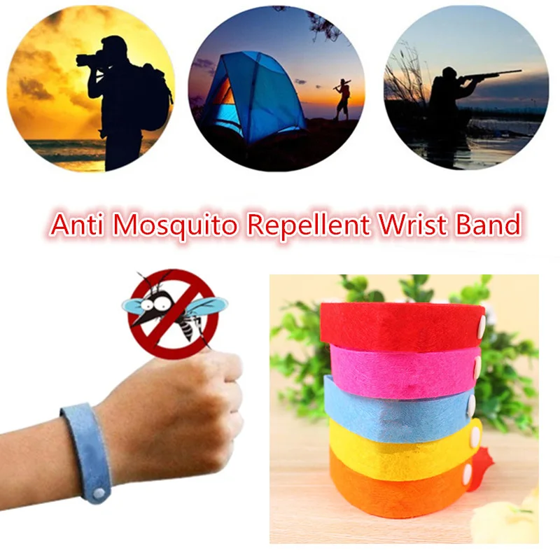 

5/10PCs Natural Mosquito Repellent Bracelet Bug Insect Repellent Waistband ProtectionFor Children Outdoor Pest Reject