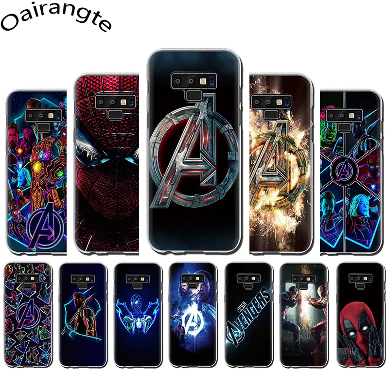 

Marvel Superheroes The Avengers Hard phone cover case for Samsung Galaxy A3 5 2017 A6 7 8 9 2018 A10 30 40 50 70