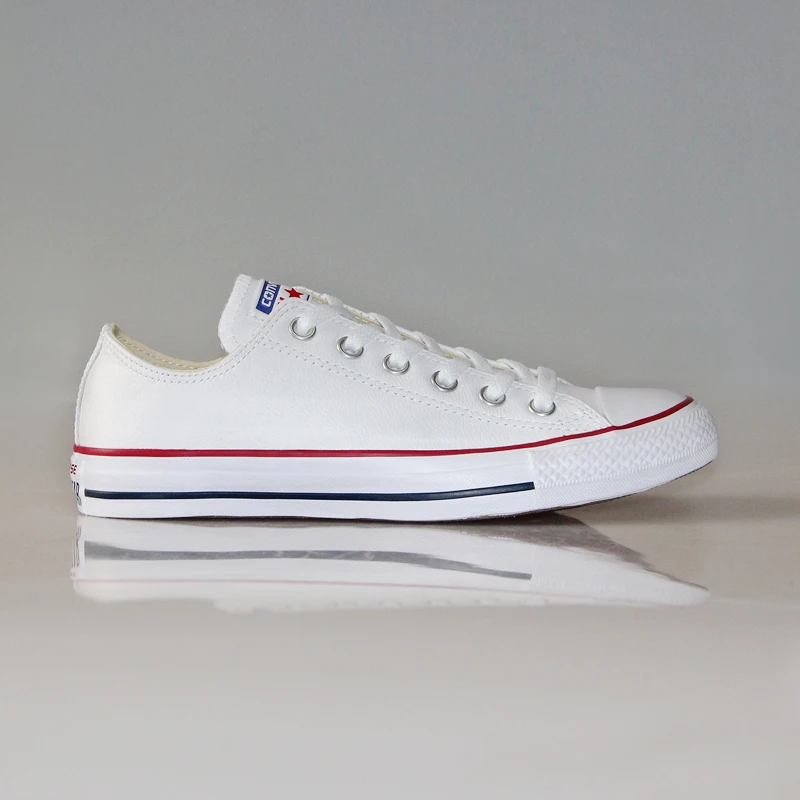 Оригинальные конверсы all star Chuck Taylor, парусиновая обувь из искусственной кожи, мужские и женские кроссовки, низкая Классическая обувь для скейтбординга, 132174