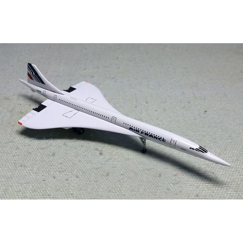 Socatec 1: 400 Air France официальная оригинальная модель самолета из сплава Supersonic Concord