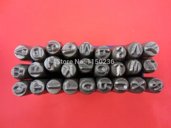 

free shipping 27pcs/set, A-Z,5mm letter stamping punch set,jewelry ring bangle steel stamping punch, jewelry molding tools