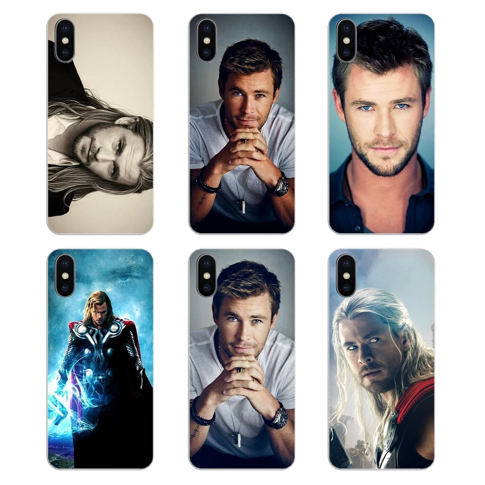 Мягкие прозрачные чехлы для Motorola Moto X4 E4 E5 G5 G5S G6 Z Z3 G3 C Play Plus Sexiest Men Chris Hemsworth Avengers Thor |