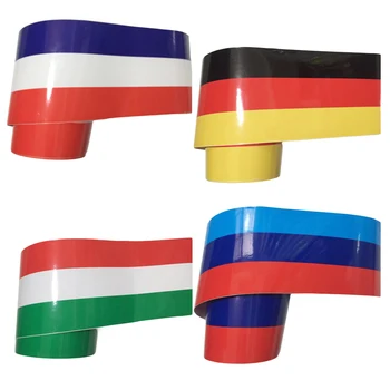 

Dewtreetali Car Racing Stripes Sticker Vinyl Flag Car Stickers and Decals Car Accessories For Audi BMW Volkswagen Polo Golf