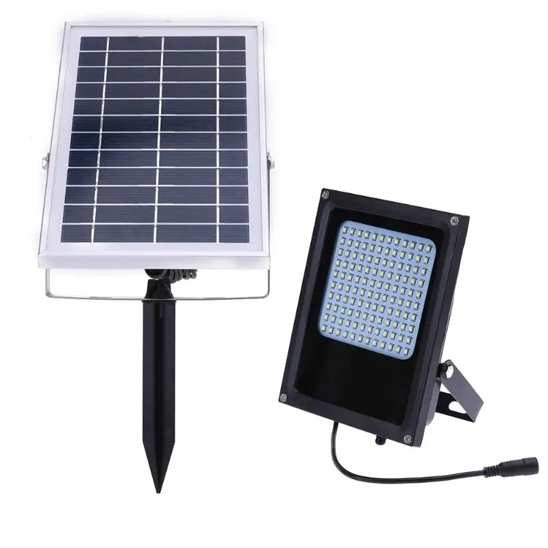 

15W 6V Solar Motion Sensor Induction LED Flood Light 120LED Solar Lamp IP65 Solar Powered LED Floodlight