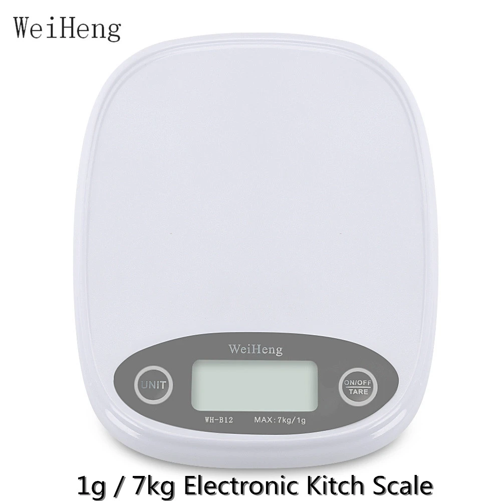 Portable Kitchen Scale Backlight Digital Electronic Scales Food Balance 7KG/1G Portable Kitchen Scale Backlight Digital Electronic Scales Food Balance 7KG/1G