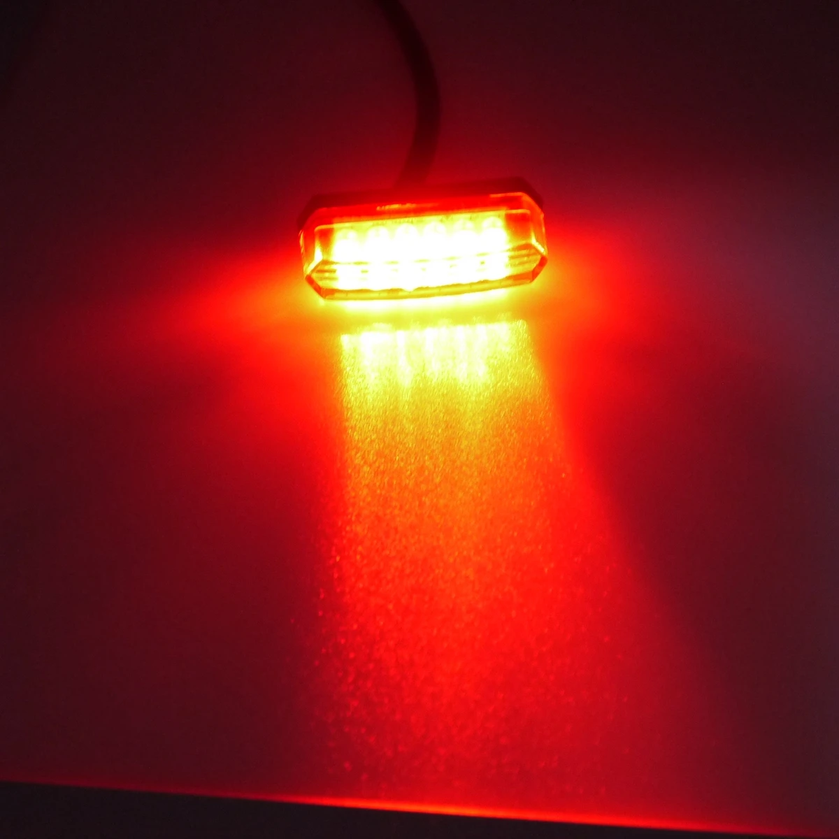 Eonstime 12V Универсальный мотоцикл задний тормоз 6LED стоп сигнал Лампа для грязи