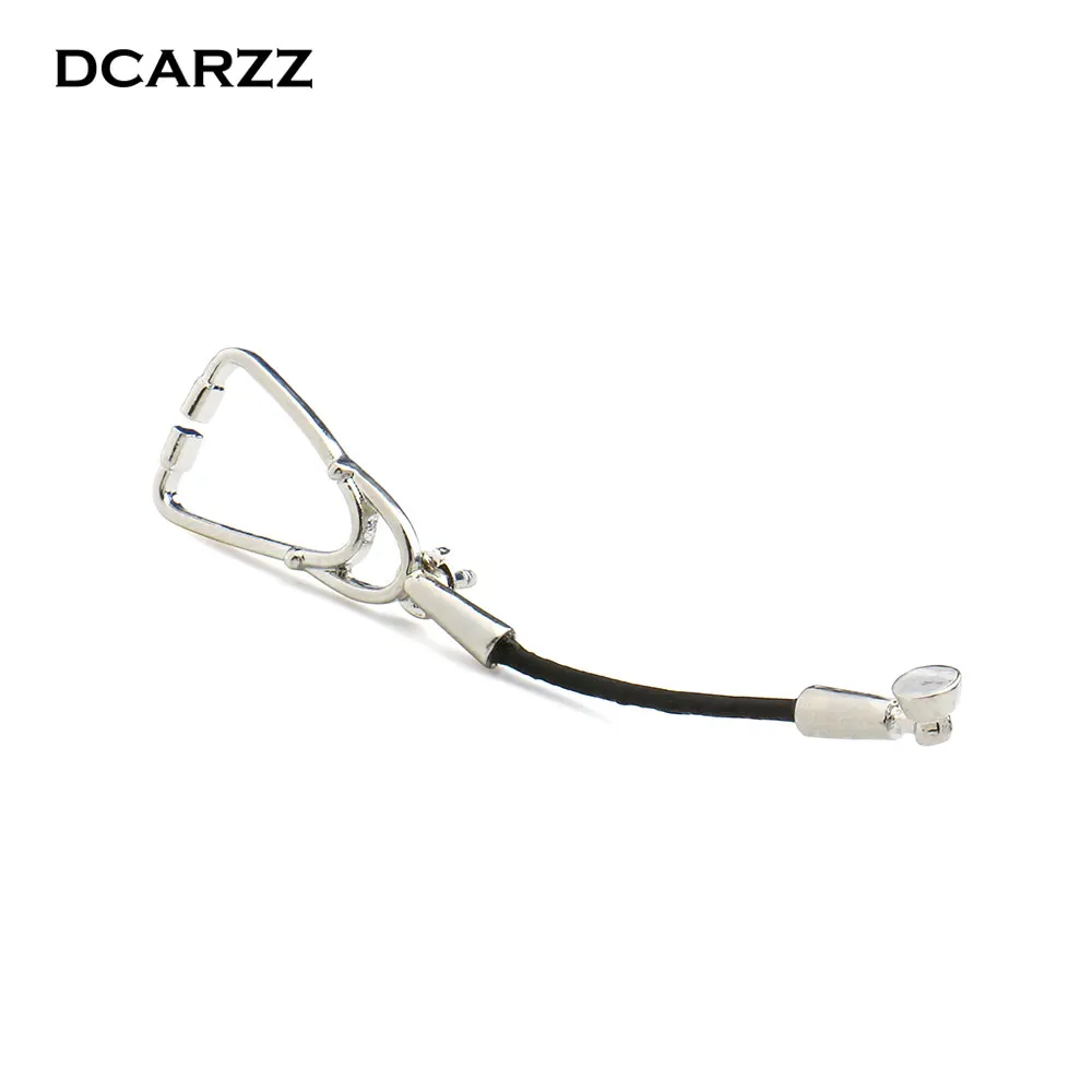 

Silver Plated Color Stethoscope Pin Brooch Medical Jewellery Gift for Therapist/Physician/Doctor/Nurse