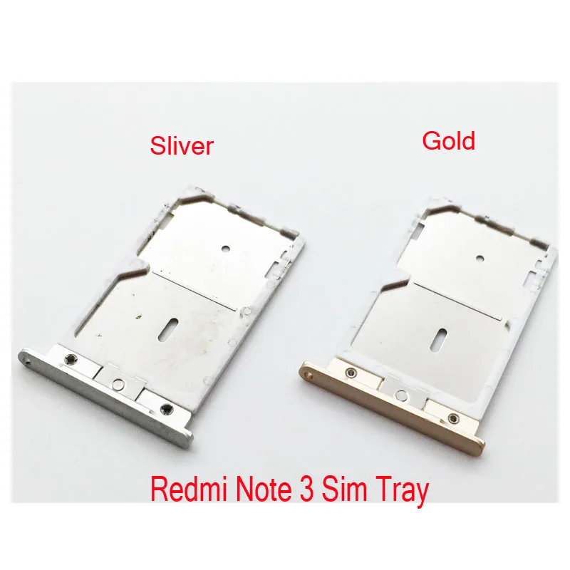 

Original new Sim Card Holder Tray Card Slot For xiaomi Redmi Note 3/ Redmi Note 3 Pro Replacement parts