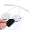 10 Pairs TENS Electrodes Pads Size Diameter 2.5cm With Plug Hole 2.0mm For TENS/EMS Machines 2
