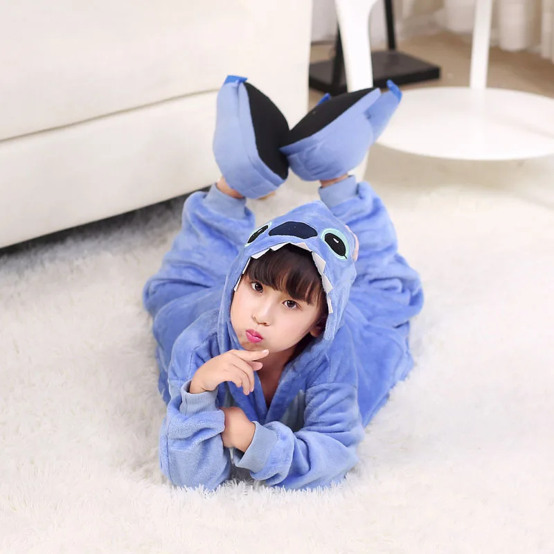 Pyjama Combinaison Stitch Bébé Déguisement Kigurumi 