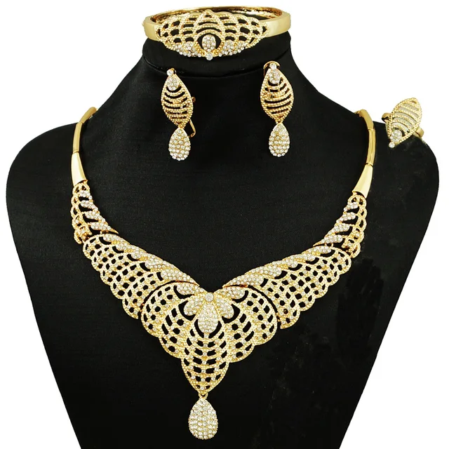 Buy fine jewelry sets fashion jewelry african gold jewelry sets women big