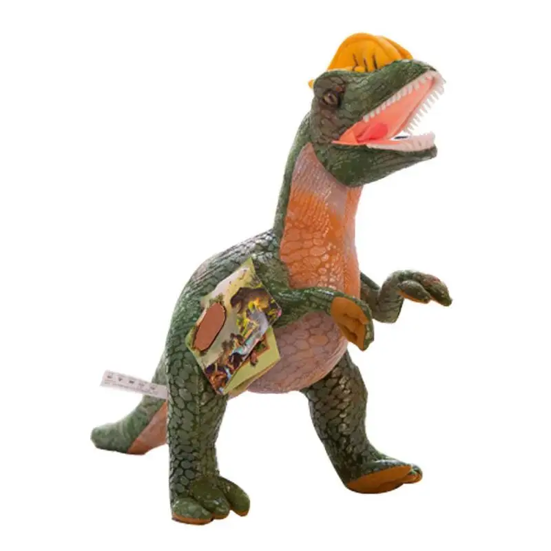 Новая модель динозавра Плюшевые игрушки Детские куклы на день рождения подарок тираннозавр кукла дилофозавр треугольник Спящая Подушка игрушка фигурка - Цвет: F
