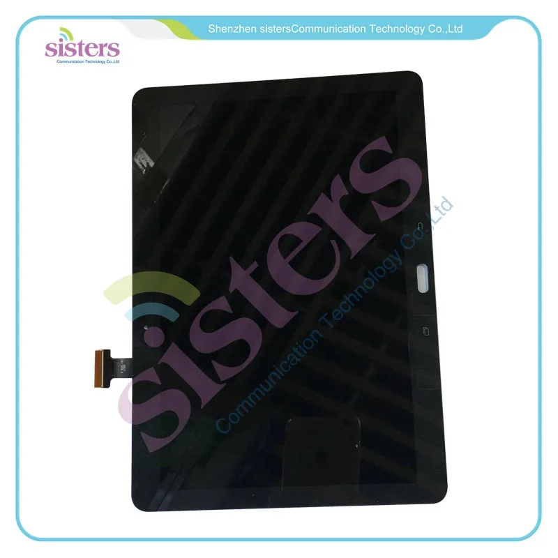 10.1 White Black For Samsung Galaxy Note 10.1 SM-P600 P605 P600 LCD Display +Touch Screen Digitizer Glass Sensor Full Assembly white black blue lcd display touch screen digitizer full assembly replacement parts for samsung galaxy s4 i9500 i9505