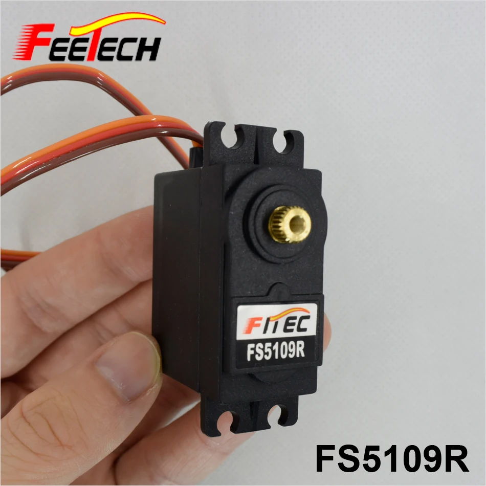 10kg.cm 360 Degree Continuous Rotation Servo FS5109R FEETECH Servo for Robot (3)