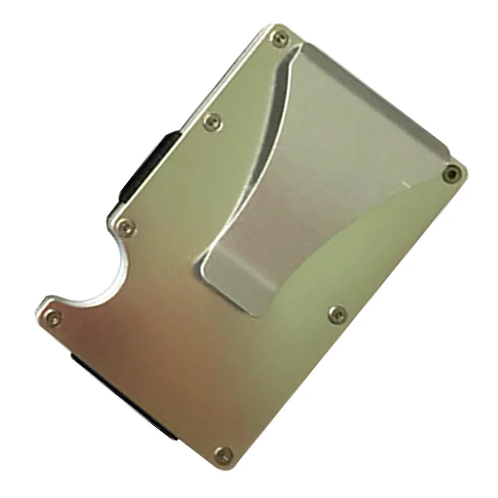 

Aluminium Ultra-thin Card Holder Metal Wallet Card Protector Business Convenient