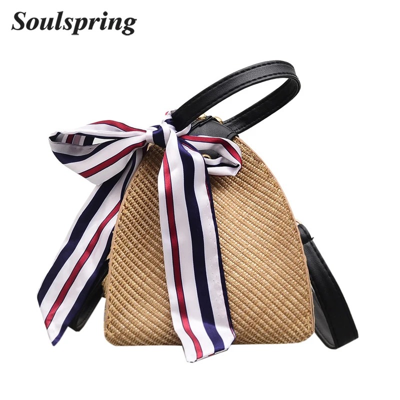 

Fashion Straw Bags Square Bag Scarve Beach bag Women Small Bohemian Bali Handbag Summer 2018 Handmade Crossbody leather shoulder