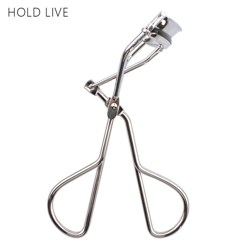 

HOLD LIVE 1Pc Stainless Steel Eyelash Curler Fake Lash Extension Eyebrow Tweezers Makeup Scissor Tools Tweezer False Eyelashes