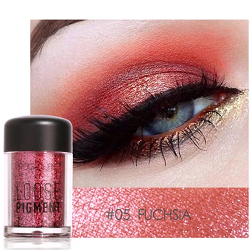 

FOCALLURE 12 Colors Beauty Makeup Glitter Eyeshadow Cosmetic Diamond Lips Loose Eye Shadow Make up Eyes Pigment Powder Cosmestic