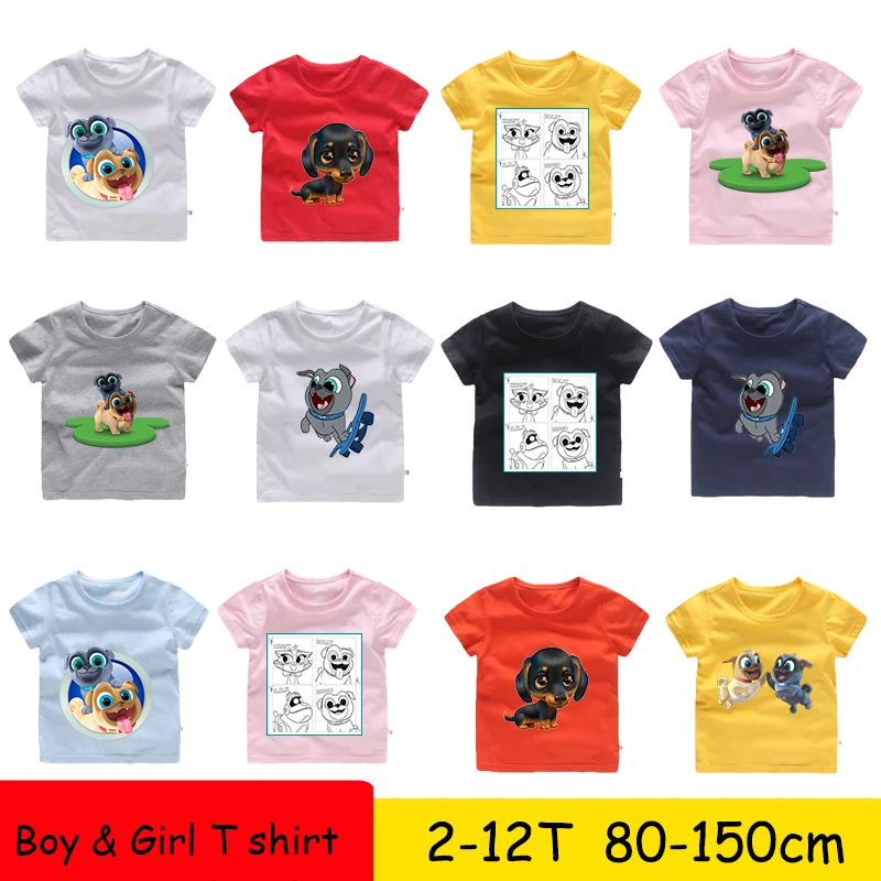 

Boys and Girls Print T shirt Baby Summer White Tops T-shirt Kids Casaul Clothes