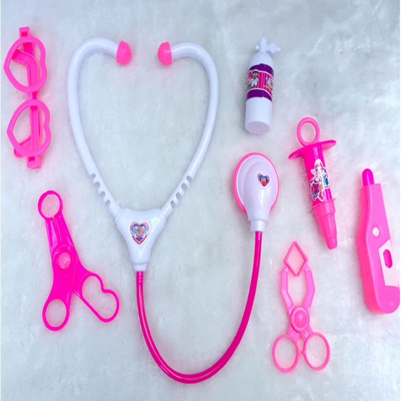 

Kids Children Pretend Doctor Medical Roleplay Simulation Set Gift Imitation Toy Baby House Doctor Stethoscope Injections