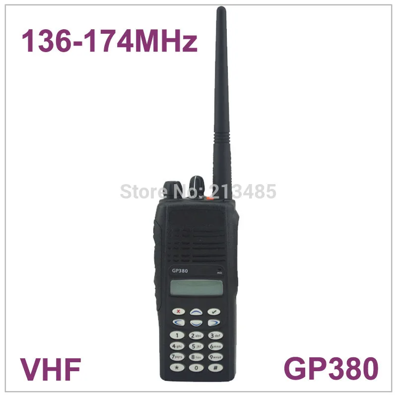 Walkie Takie GP380 VHF 136-174MHz профессиональное Портативное двухстороннее радио