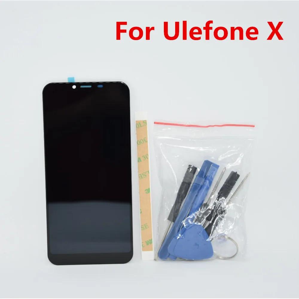 Для Ulefone X 5 85 дюймов HD + MT6763 Восьмиядерный ЖК-дисплей сенсорный экран Digitzer сборка