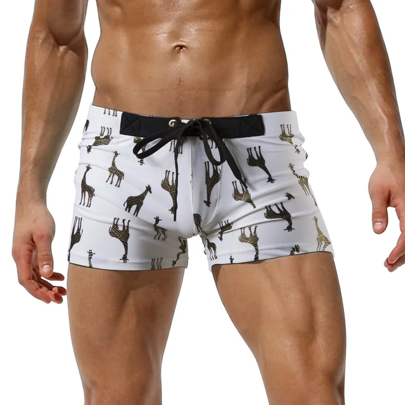 Summer men's liner Board shorts hot beach surfing boxer men swimming trunks quick dry mens