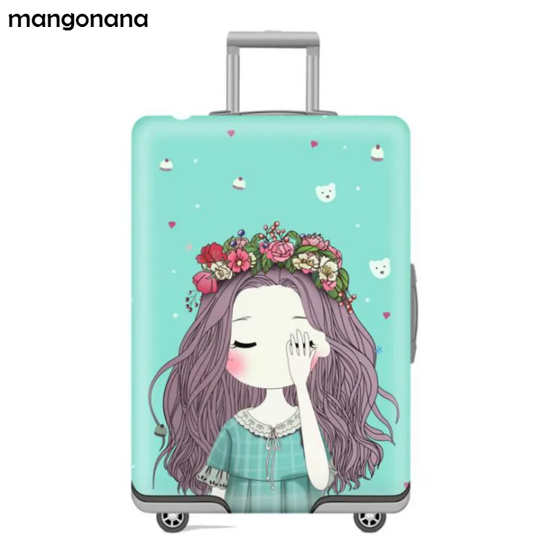 

1PC 18"-32'' LITTLE GIRL Elastic Travel Luggage Cover Suitcase Protective Case Protector