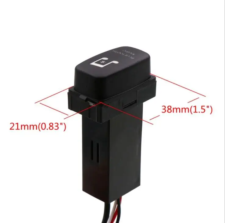 DC12V car bluetooth receiver for Mitsubishi Bluetooth Car kit Handsfree Car Adapter 10-50 meters