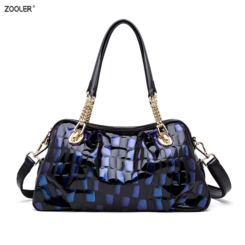 

ZOOLER Brand luxury genuine leather bag for women leather bag female women's handbags fashion shoulder bags tote purse WP-132