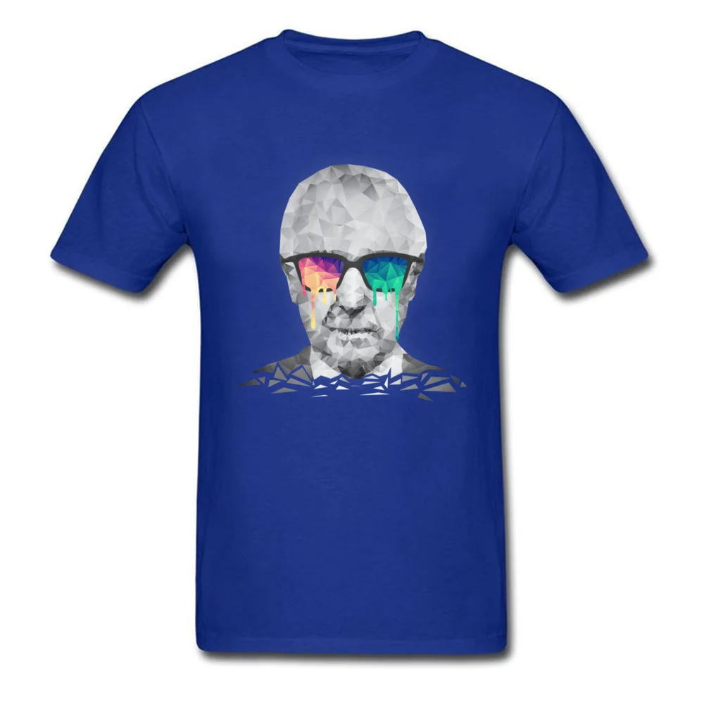 Albert Hofmann - Psychedelic Polygon Crystalised Portrait_blue