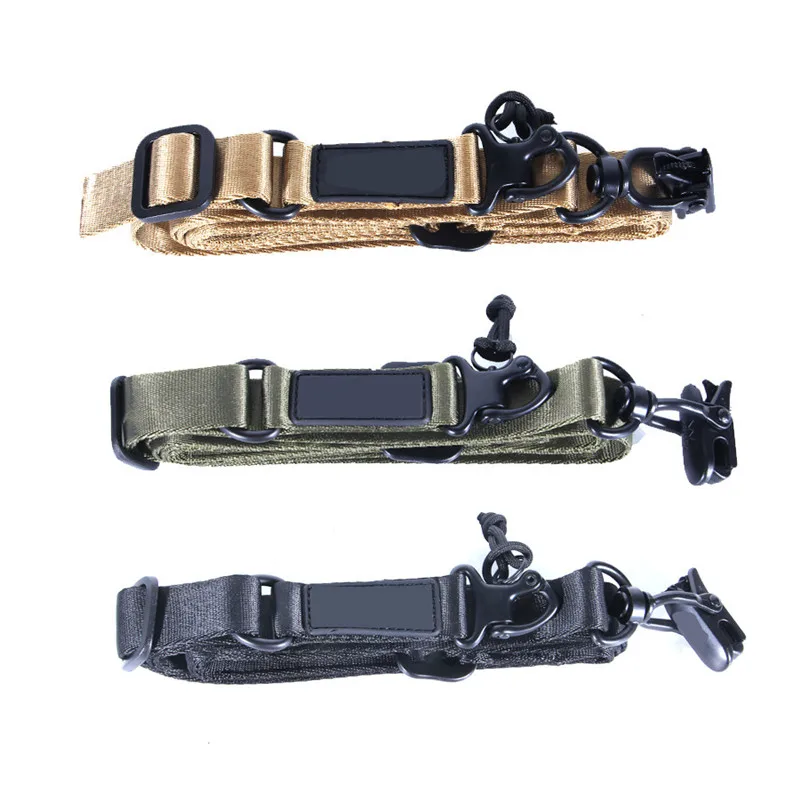 

Mountaineering Safety Belt Two-point Safety Lanyard Outdoor Camping Rescue Multi-function Task Tactical Rope Camera Strap