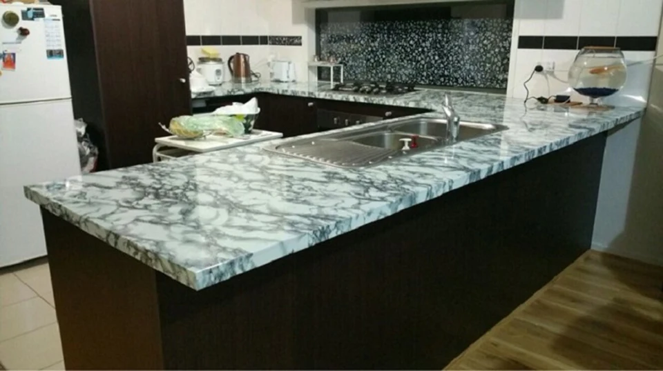 3m 5m 10m Modern Waterproof Vinyl Self Adhesive Wallpaper Marble 3m 5m 10m Modern Waterproof Vinyl Self Adhesive Wallpaper Marble Contact Paper Kitchen Cupboard Shelf Drawer Liner Wall Stickers In Wallpapers From Home