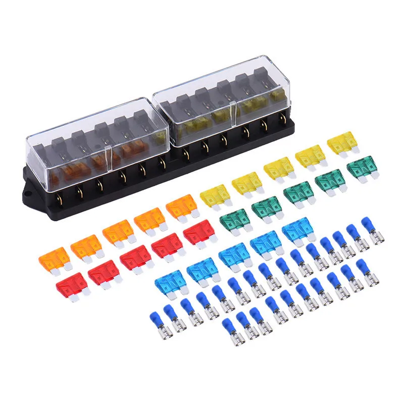 Universal Car Truck Vehicle 12 Way Circuit Automotive ... universal fuse box automotive 