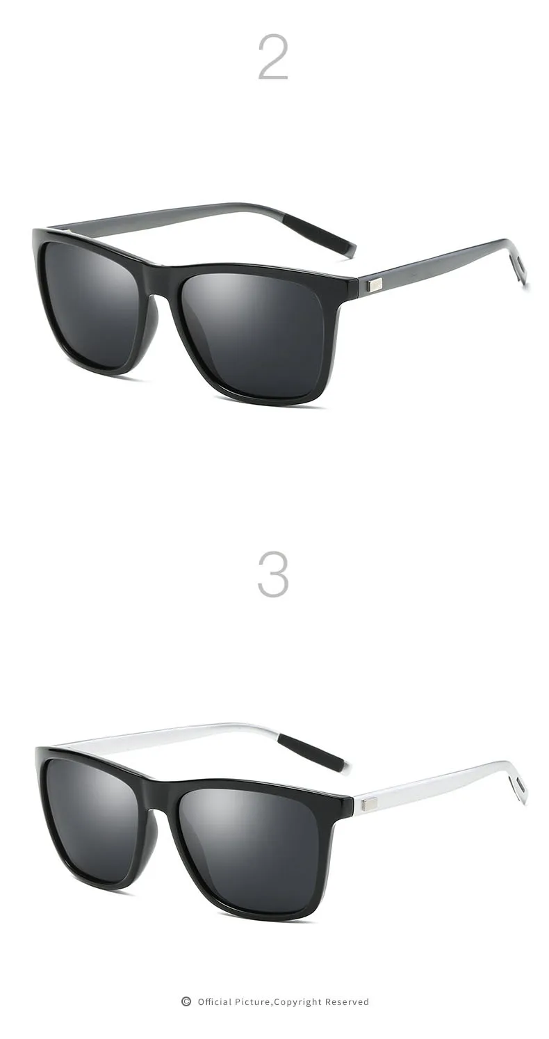 Saracoco Винтаж алюминия и магния поляризационные Солнцезащитные очки для женщин Для мужчин Марка desigenr оттенки поляризованные Защита от солнца Очки для Для женщин co22