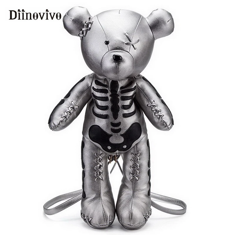 skeleton teddy