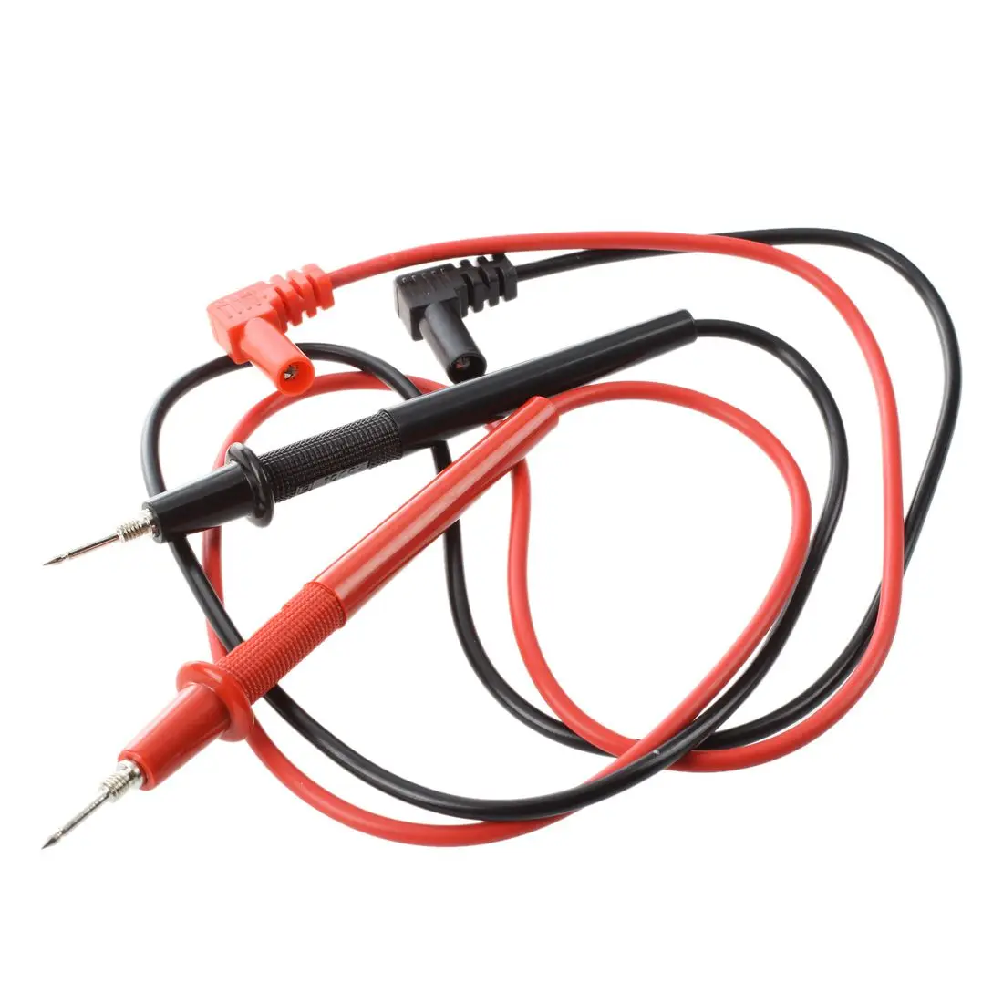New 2 Pair 4mm Banana Plug 31.9" Long Multimeters Meter Probe Test Lead