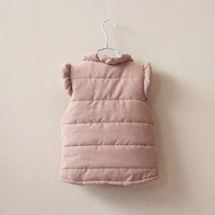 Bebê sem Mangas Colete para o Bebê Novo Inverno Outono Outerwear Menina Colete Jaqueta Criança Crianças Kinderen 7 sem mangas jaqueta criança crianças colete para