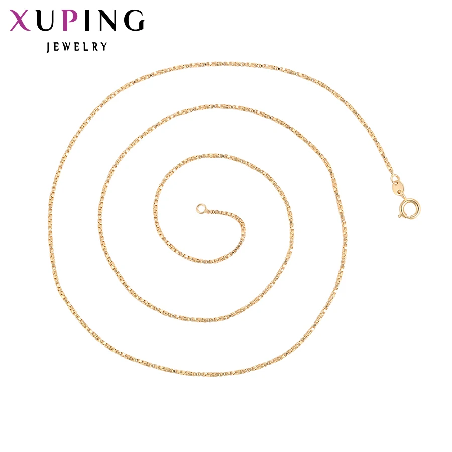 

Xuping Luxury Fashion Necklace Charm Style Long Necklace Romantic Chain Women Valentine's Day Jewelry Gift S91,5-44863