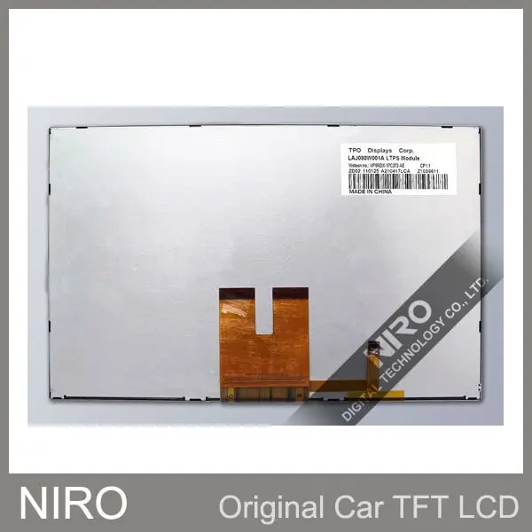 Niro DHL автомобильный DVD/gps навигация 8," ЖК-экран TPO LAJ080W001A ЖК-панель Авто