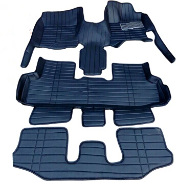 

Customize special car floor mats for Right Hand Drive Audi Q7 7seats 2015-2006 waterproof durable good fit carpets,Free shipping