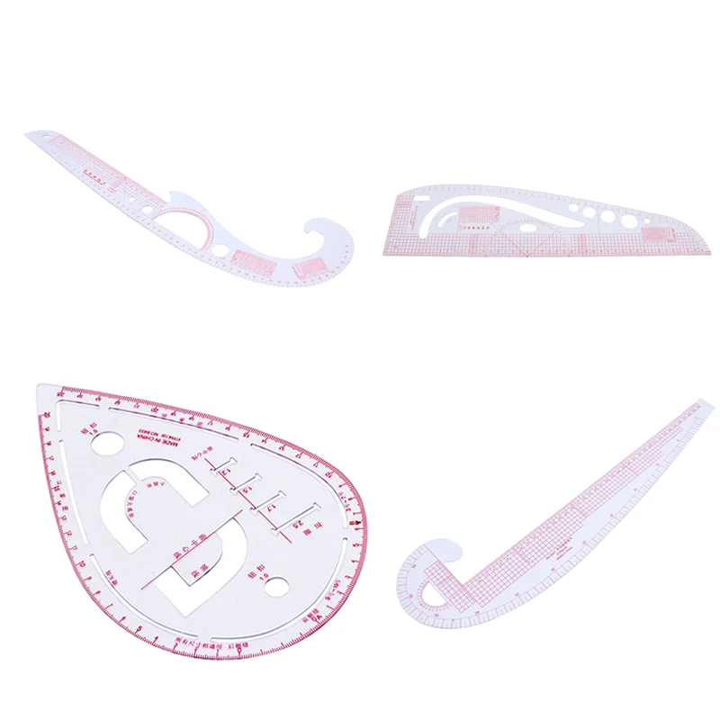 

Multi-function Clothing Ruler for Making Clothes Tailor Sewing Tool Plastic Sleeve Curve Ruler Measure Drawing Tool