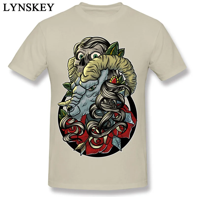 Round Neck 100% Cotton Mens T Shirts Printed On Short Sleeve Tops Shirt 2017 Newest Party Tee-Shirts Catch of Day Top Quality beige