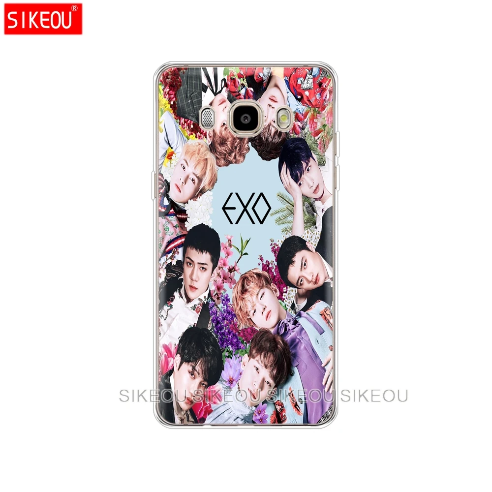 Силиконовый чехол для телефона Samsung Galaxy J1 J2 J3 J5 J7 MINI 2016 2015 prime Kpop exo Lucky one|Бамперы| |