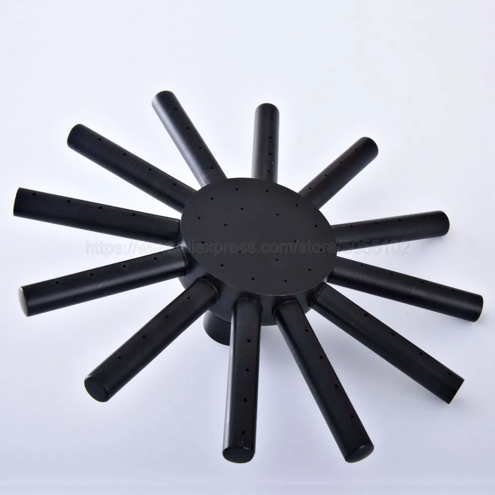 7.7 Inch Oil Rubbed Bronze Shower Head Water Rains Shower Head With Shower Bathroom Set Wall Mounted Shower Head zsh245