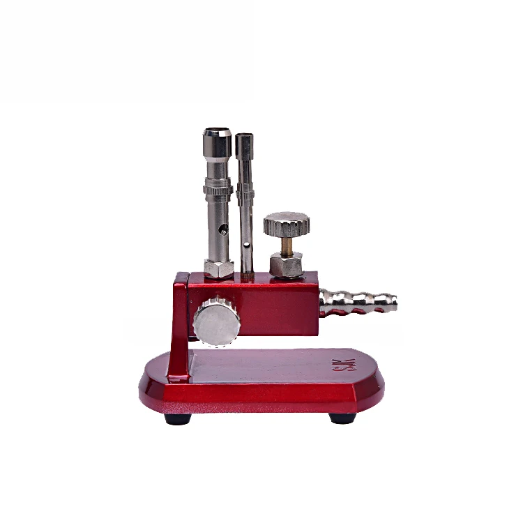 

1pc High Quality Dental Lab Adjustable Rotatable Natural Double Tube Gas Light Micro Bunsen Burner Gas Propane Light Dental Tool
