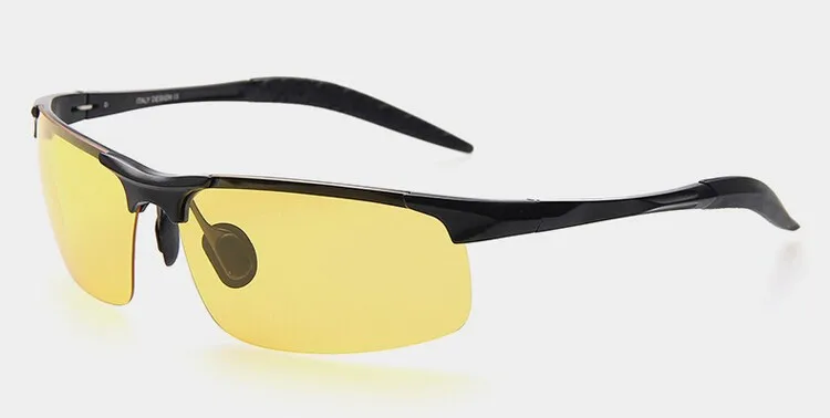 BENZEN Night Driving Glasses Men Alloy Hd Vision Night Driving Glasses Male Driving Glasses With Case 8001 HTB1oR.mHpXXXXagXpXXq6xXFXXXj - BENZEN Night Driving Glasses Men Alloy Hd Vision Night Driving Glasses Male Driving Glasses With Case 8001