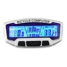 Wired Waterproof LCD Bicycle Computer Bike Cycling Computer Odometer Luminous Night Speedometer for bike wired Velometer